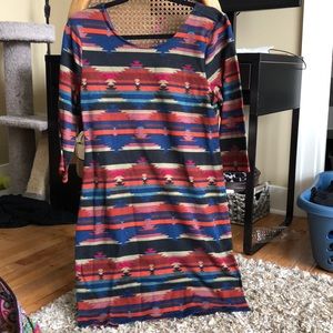 Aztec Print dress